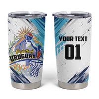 Uruguay Basketball Custom Tumbler Cup Charruas Go Champion
