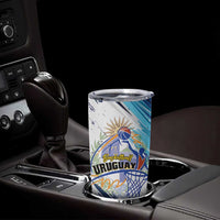 Uruguay Basketball Custom Tumbler Cup Charruas Go Champion