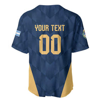 Argentina Basketball Custom Baseball Jersey Go El Alma Argentina