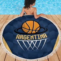 Argentina Basketball Beach Blanket Go El Alma Argentina