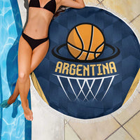 Argentina Basketball Beach Blanket Go El Alma Argentina