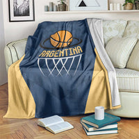 Argentina Basketball Blanket Go El Alma Argentina
