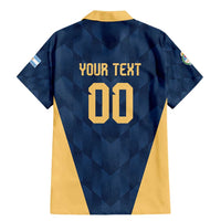 Argentina Basketball Custom Family Matching Mermaid Dress and Hawaiian Shirt Go El Alma Argentina