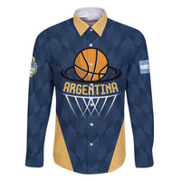 Argentina Basketball Custom Family Matching Tank Maxi Dress and Hawaiian Shirt Go El Alma Argentina