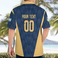 Argentina Basketball Custom Hawaiian Shirt Go El Alma Argentina