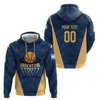 Argentina Basketball Custom Hoodie Go El Alma Argentina