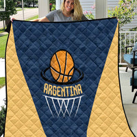 Argentina Basketball Quilt Go El Alma Argentina