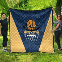 Argentina Basketball Quilt Go El Alma Argentina