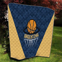 Argentina Basketball Quilt Go El Alma Argentina