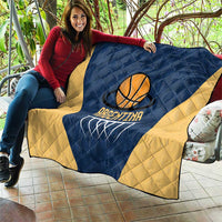 Argentina Basketball Quilt Go El Alma Argentina