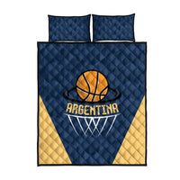 Argentina Basketball Quilt Bed Set Go El Alma Argentina