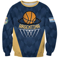 Argentina Basketball Custom Sweatshirt Go El Alma Argentina