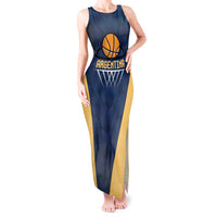 Argentina Basketball Custom Tank Maxi Dress Go El Alma Argentina