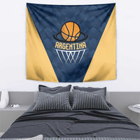 Argentina Basketball Tapestry Go El Alma Argentina