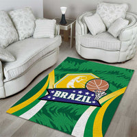 Brazil Basketball Area Rug Come On Brasil Cariocas