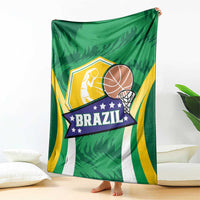 Brazil Basketball Blanket Come On Brasil Cariocas