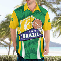 Brazil Basketball Custom Hawaiian Shirt Come On Brasil Cariocas