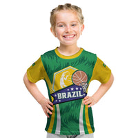 Brazil Basketball Custom Kid T Shirt Come On Brasil Cariocas