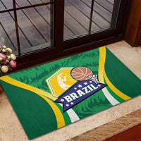 Brazil Basketball Rubber Doormat Come On Brasil Cariocas