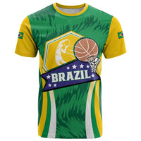 Brazil Basketball Custom T Shirt Come On Brasil Cariocas