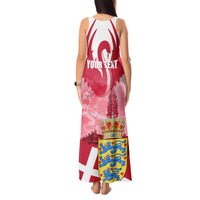 Denmark Constitution Day 2024 Tank Maxi Dress Grundlovsdag 5th June - Wonder Print Shop