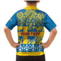 Sweden National Day 2024 Family Matching Mermaid Dress and Hawaiian Shirt Svenska Flaggans Dag - Wonder Print Shop