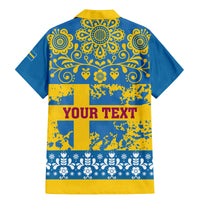 Sweden National Day 2024 Family Matching Mermaid Dress and Hawaiian Shirt Svenska Flaggans Dag - Wonder Print Shop