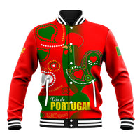 Portugal Day 2024 Baseball Jacket de Camoes e das Comunidades Portuguesas - Wonder Print Shop