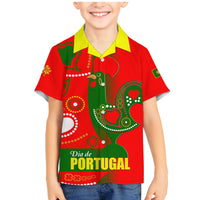 Portugal Day 2024 Family Matching Mermaid Dress and Hawaiian Shirt de Camoes e das Comunidades Portuguesas - Wonder Print Shop