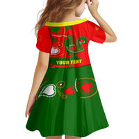 Portugal Day 2024 Family Matching Off Shoulder Short Dress and Hawaiian Shirt de Camoes e das Comunidades Portuguesas - Wonder Print Shop