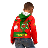 Portugal Day 2024 Kid Hoodie de Camoes e das Comunidades Portuguesas - Wonder Print Shop