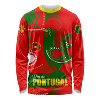Portugal Day 2024 Long Sleeve Shirt de Camoes e das Comunidades Portuguesas - Wonder Print Shop