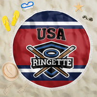 USA 2025 Ringette Beach Blanket Go Champion Team Ringette USA