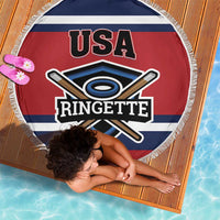 USA 2025 Ringette Beach Blanket Go Champion Team Ringette USA