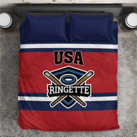 USA 2025 Ringette Bedding Set Go Champion Team Ringette USA