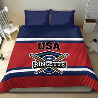 USA 2025 Ringette Bedding Set Go Champion Team Ringette USA