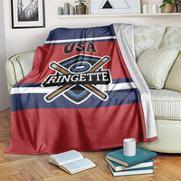 USA 2025 Ringette Blanket Go Champion Team Ringette USA