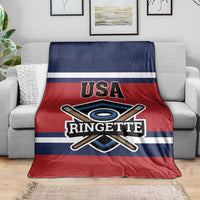USA 2025 Ringette Blanket Go Champion Team Ringette USA
