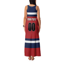 Custom USA 2025 Ringette Family Matching Tank Maxi Dress and Hawaiian Shirt Go Champion Team Ringette USA