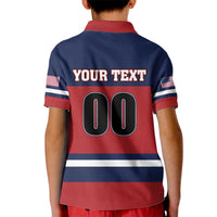Custom USA 2025 Ringette Kid Polo Shirt Go Champion Team Ringette USA