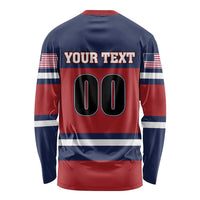 Custom USA 2025 Ringette Long Sleeve Shirt Go Champion Team Ringette USA