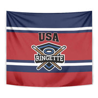 USA 2025 Ringette Tapestry Go Champion Team Ringette USA