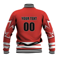 Custom Canada Ringuette Baseball Jacket Team Canada Dominates The Game
