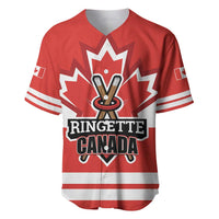 Custom Canada Ringuette Baseball Jersey Team Canada Dominates The Game