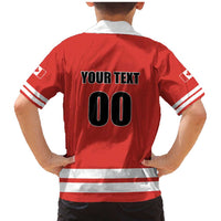 Custom Canada Ringuette Family Matching Mermaid Dress and Hawaiian Shirt Team Canada Dominates The Game