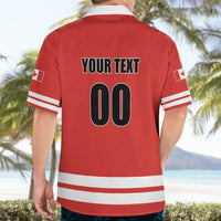 Custom Canada Ringuette Hawaiian Shirt Team Canada Dominates The Game