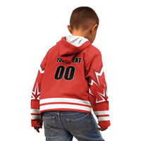 Custom Canada Ringuette Kid Hoodie Team Canada Dominates The Game