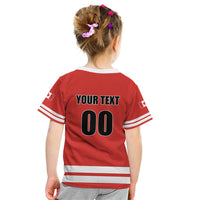 Custom Canada Ringuette Kid T Shirt Team Canada Dominates The Game