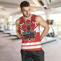 Custom Canada Ringuette Men Tank Top Team Canada Dominates The Game
