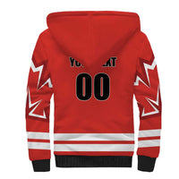 Custom Canada Ringuette Sherpa Hoodie Team Canada Dominates The Game